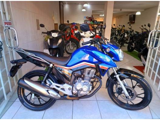 HONDA - CG 160 - 2019/2019 - Azul - R$ 16.500,00