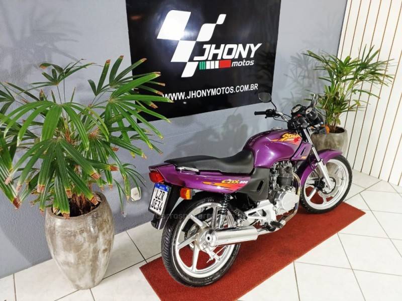 HONDA - CBX 200 STRADA - 1998/1998 - Roxa - R$ 8.500,00