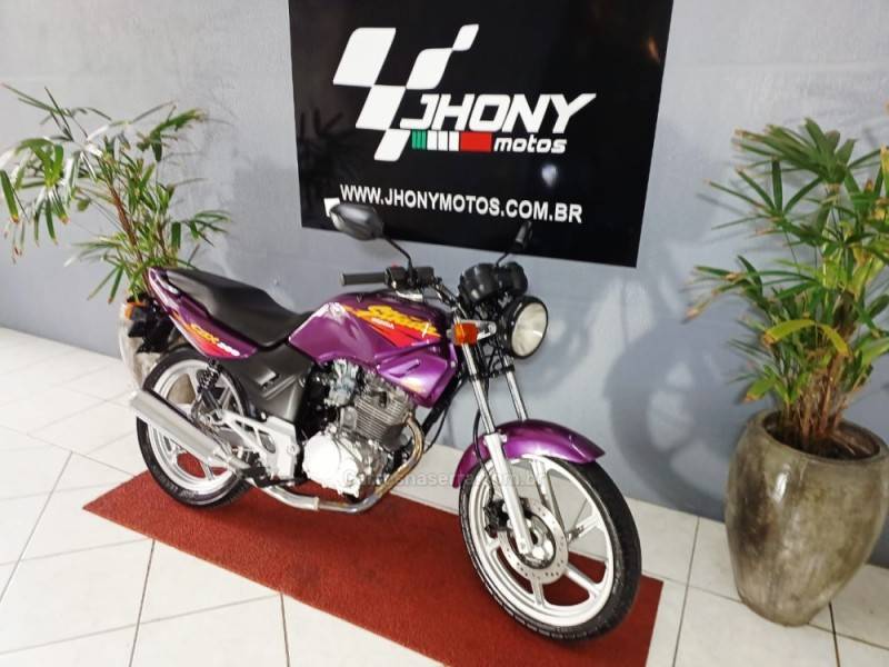 HONDA - CBX 200 STRADA - 1998/1998 - Roxa - R$ 8.500,00