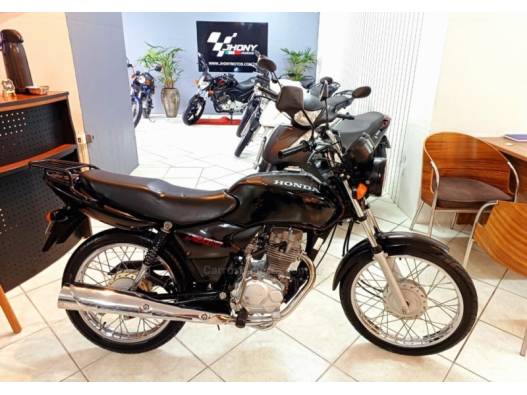 HONDA - CG 125 - 2008/2008 - Preta - R$ 7.500,00
